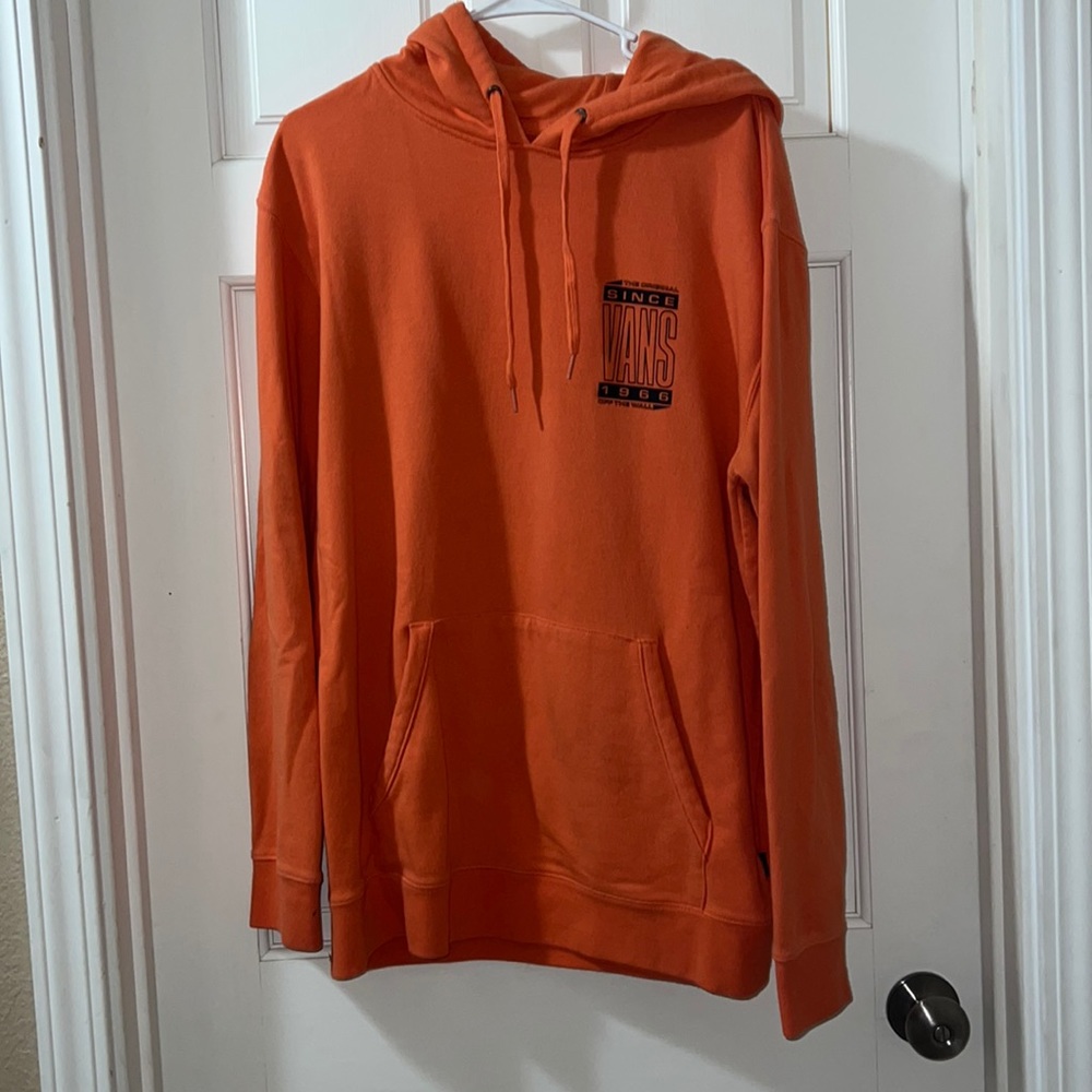 Orange Vans hoodie